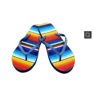 Montana West - Serape Collection Women's Flip Flops large NWT